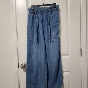 Knox Rose Denim Wide Leg Pants